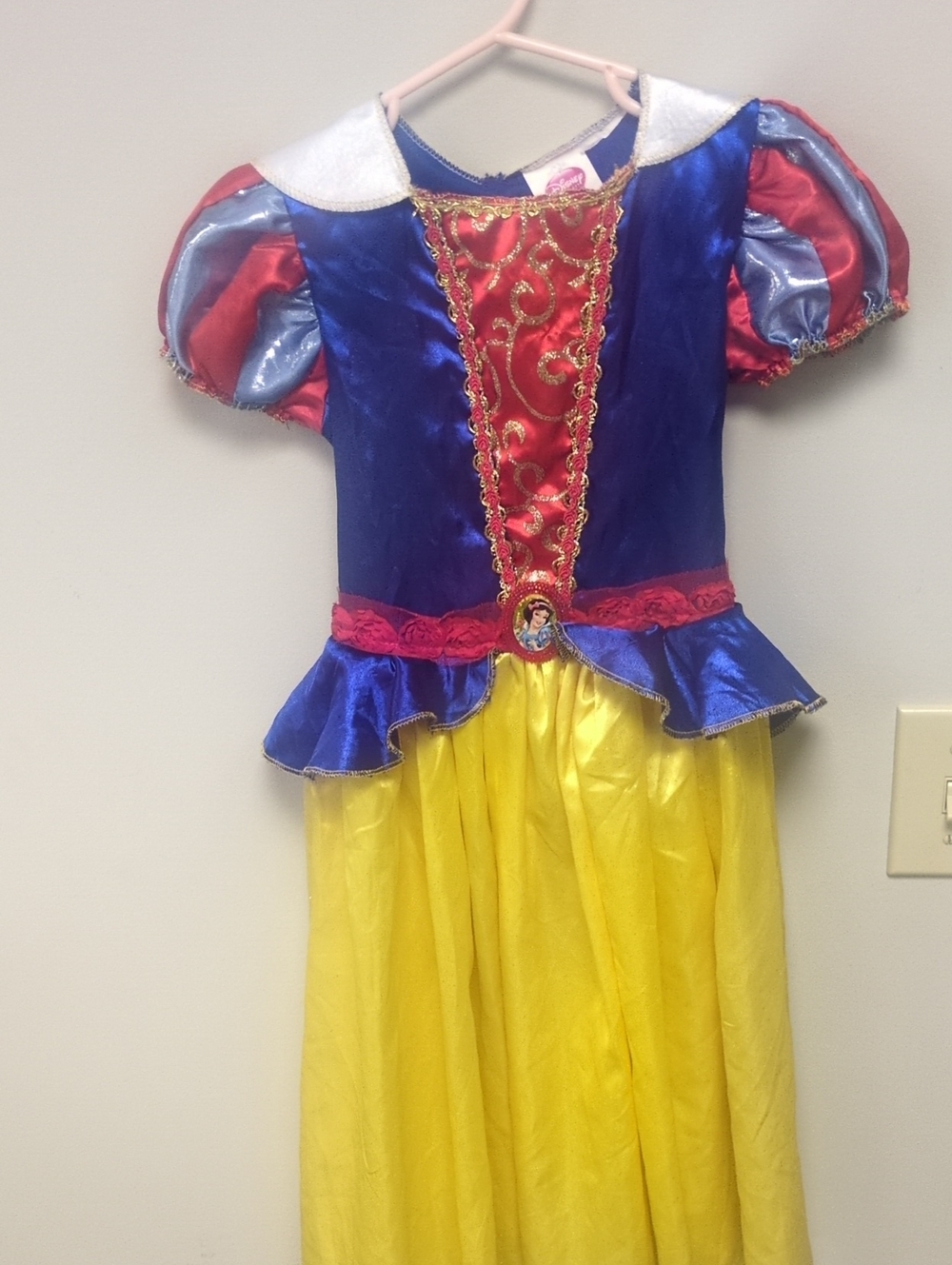 Disney Blue, Red & Yellow Princess Dress